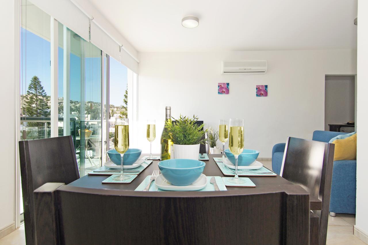 Amber - Coralli Beachfront Apartment Protaras Exteriér fotografie
